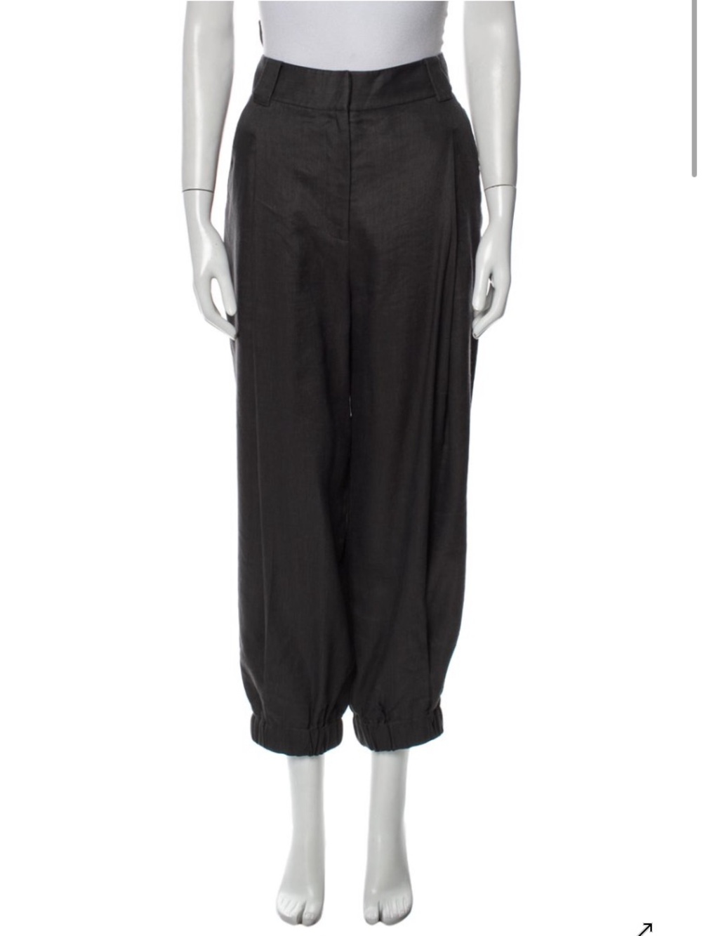 Tibi Jogger Trousers, suiting gray, size 4